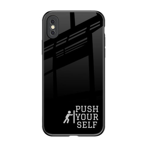 Push Your Self Glossy Case for iPhone XS Max