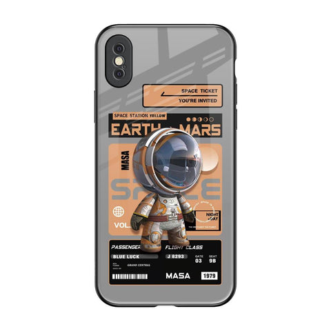 Space Ticket Glossy Case for iPhone XS Max