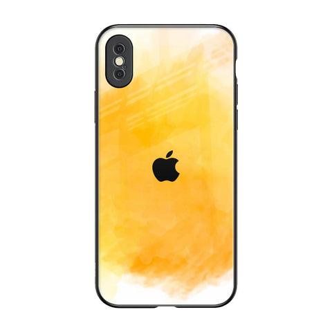 Rustic Orange Glossy Case for iPhone XS Max