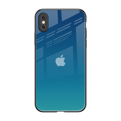 Celestial Blue Glossy Case For iPhone XS Max