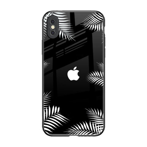 Zealand Fern Design Glossy Case For iPhone XS Max