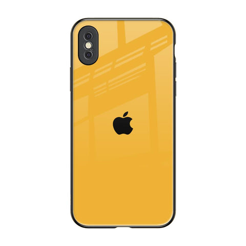 Fluorescent Yellow Glossy case for iPhone XS Max