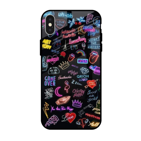 Accept The Mystery Glossy Case for Apple iPhone XS Max
