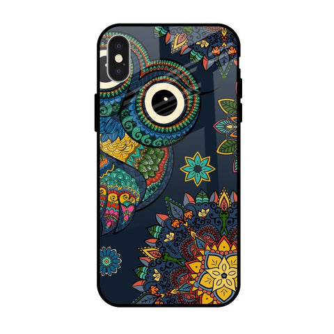 Owl Art Glossy Case for Apple iPhone XS Max