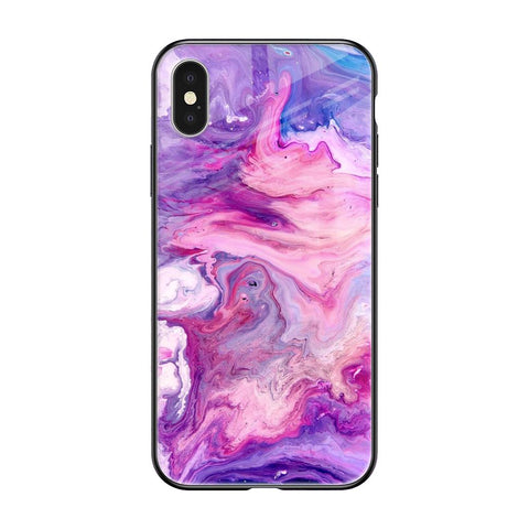 Cosmic Galaxy Glossy Case for iPhone XS Max