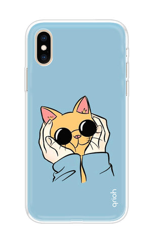 Attitude Cat Soft Cover for iPhone XS Max