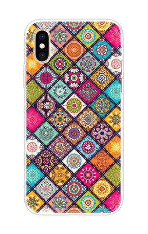 Multicolor Mandala Soft Cover for iPhone XS Max