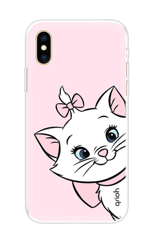 Cute Kitty Soft Cover For iPhone XS Max