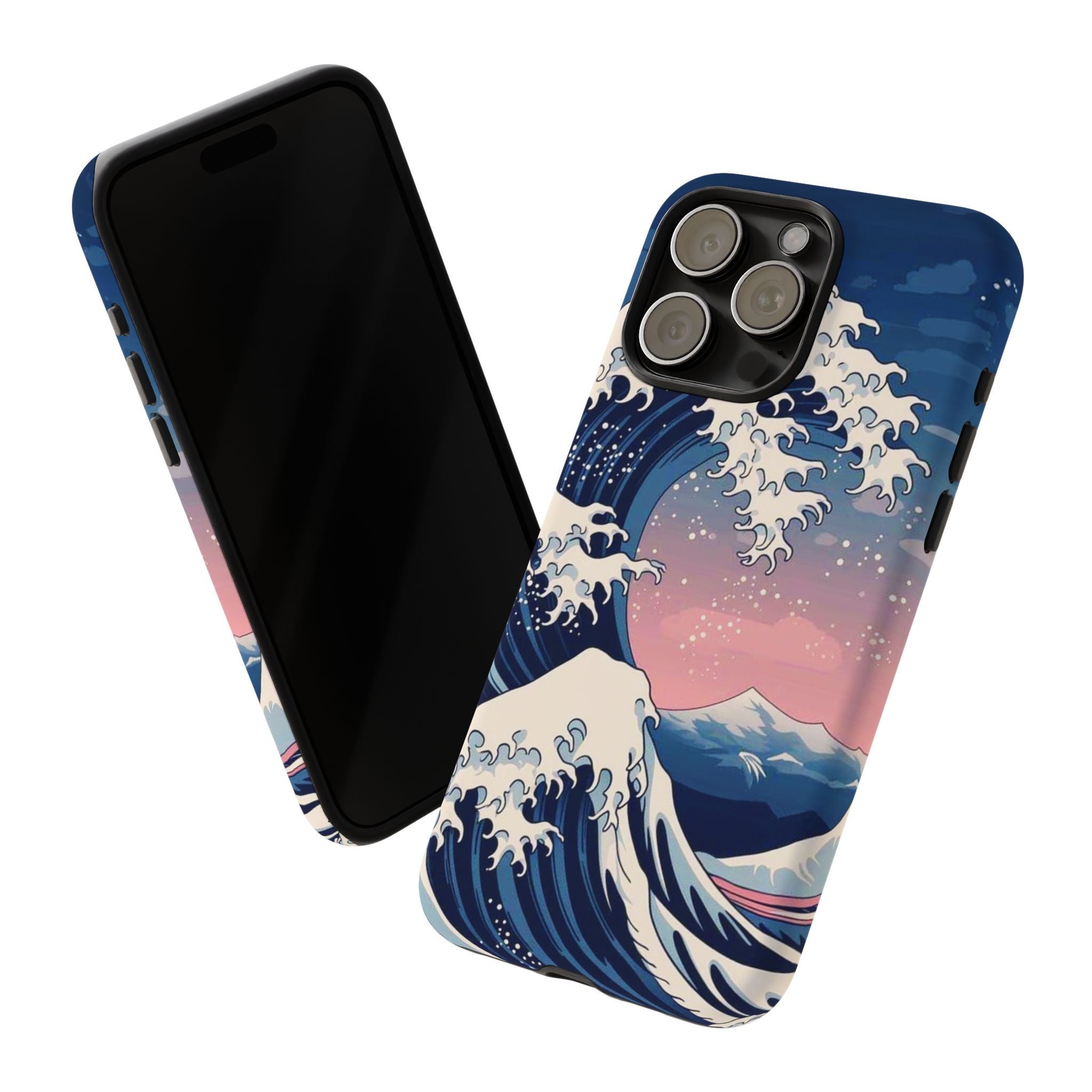 Ocean Crest Premium Tough Shining Phone Case (Double Layer) Available For All iPhone Models