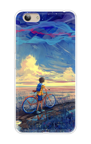 Riding Bicycle to Dreamland Soft Cover for Vivo Y53