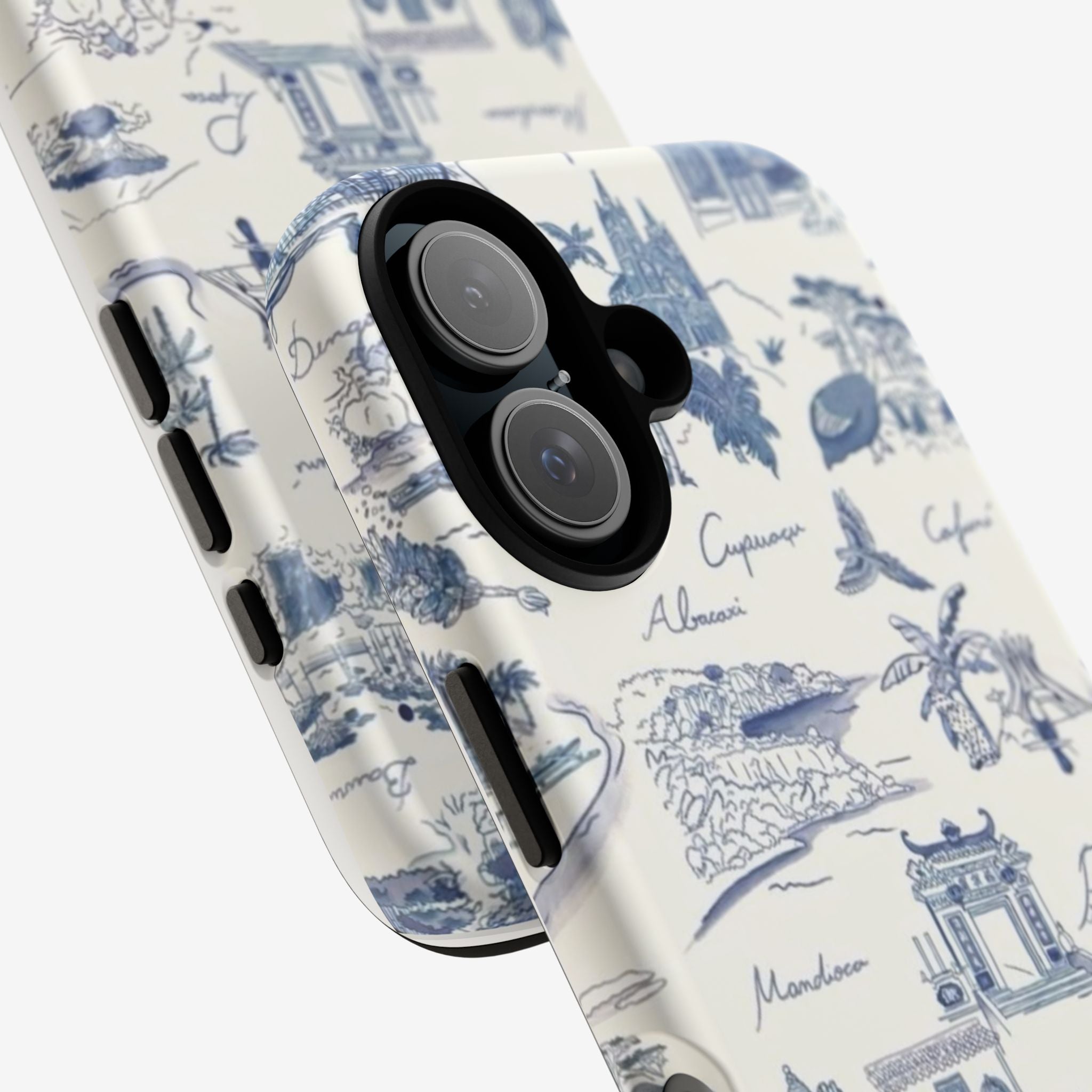 Crimson Bloom Tough Case  Available For All iPhone Models