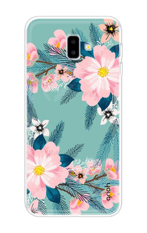 Wild flower Soft Cover for Samsung J6 Plus