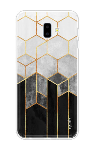 Hexagonal Pattern Soft Cover for Samsung J6 Plus