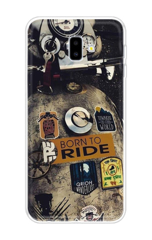 Ride Mode On Soft Cover for Samsung J6 Plus