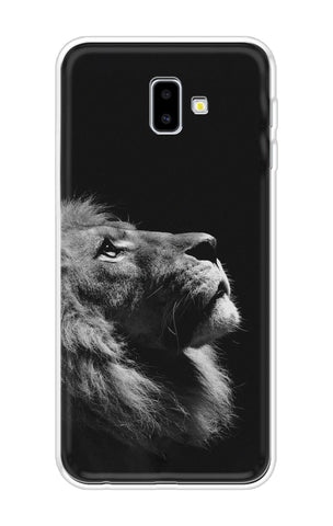 Lion Looking to Sky Soft Cover for Samsung J6 Plus