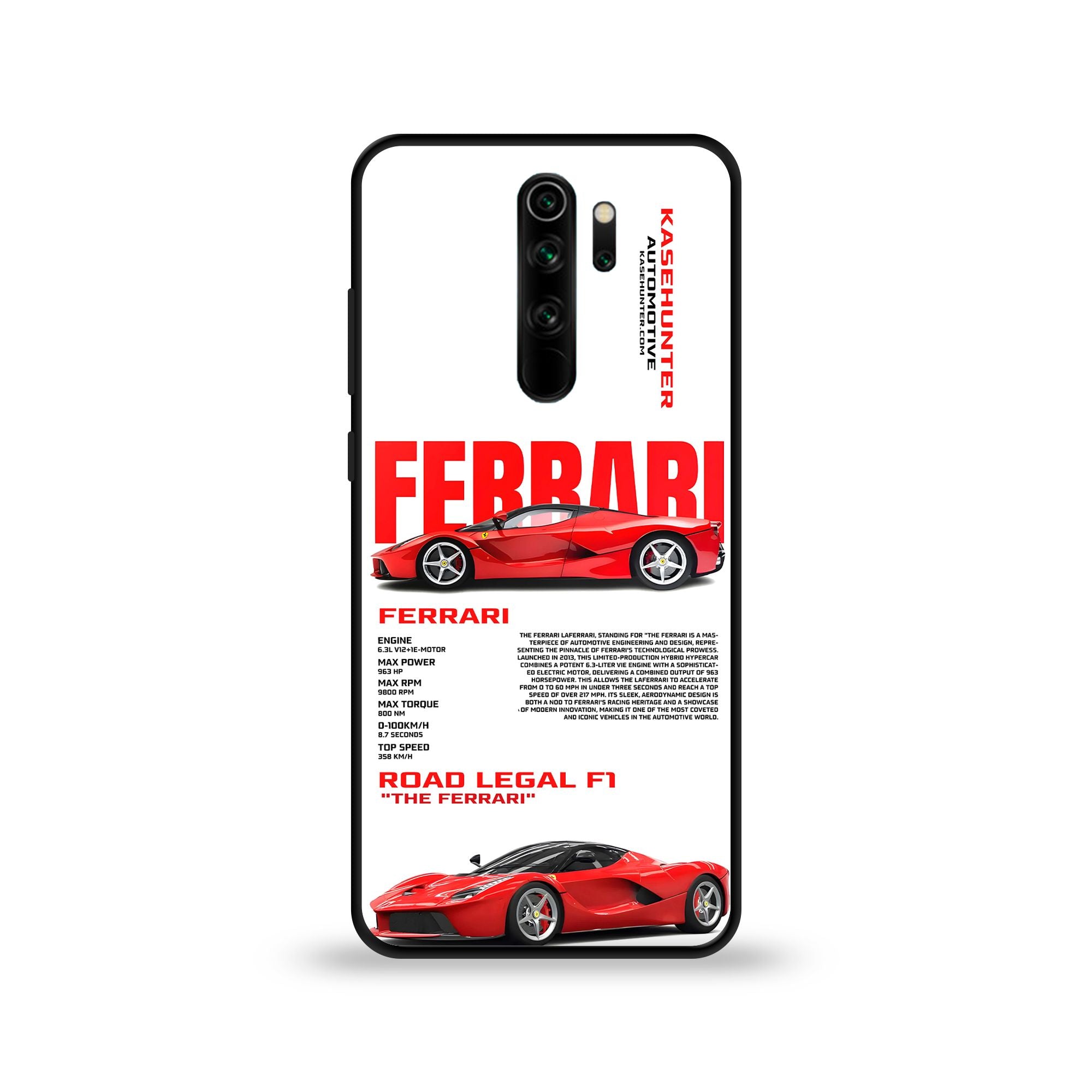 Redmi Note 8 Pro - Wallpaper 163 - Premium Printed Glossy Phone Case
