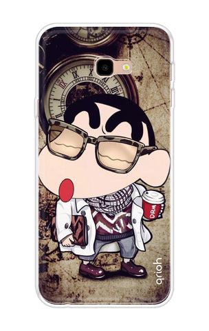 Nerdy Shinchan Soft Cover for Samsung Galaxy J4 Plus