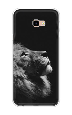 Lion Looking to Sky Soft Cover for Samsung Galaxy J4 Plus
