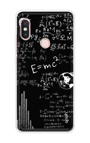 Equation Doodle Soft Cover for Xiaomi Redmi Note 6 Pro