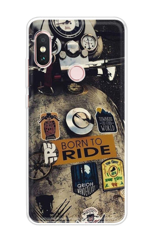 Ride Mode On Soft Cover for Xiaomi Redmi Note 6 Pro