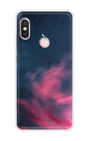 Moon Night Soft Cover For Xiaomi Redmi Note 6 Pro