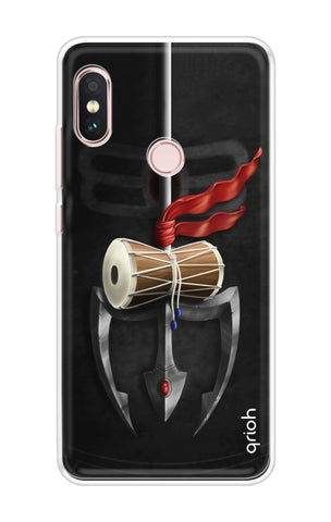 Mahadev Trident Soft Cover For Xiaomi Redmi Note 6 Pro