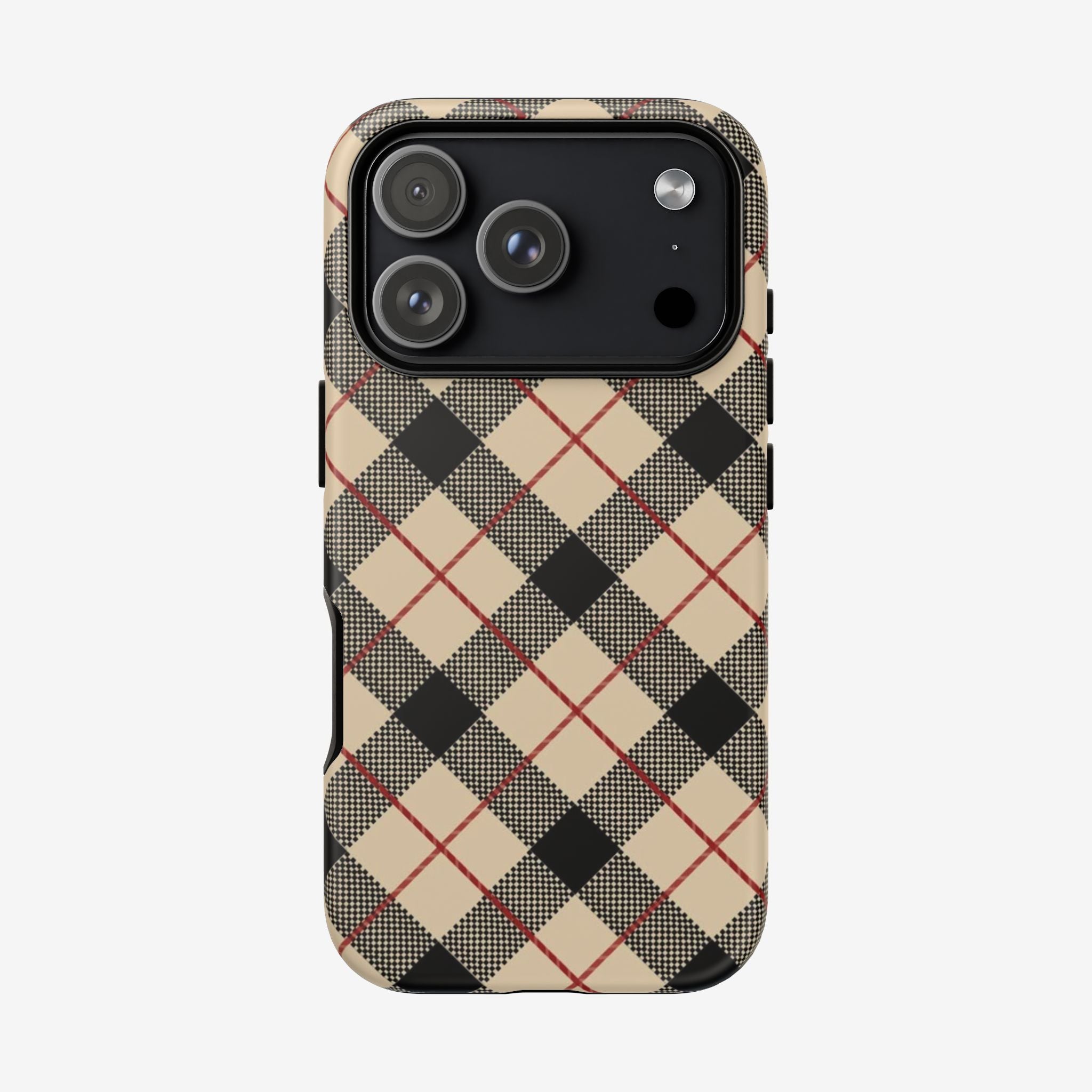 Heritage Plaid Premium Tough Shining Phone Case (Double Layer) Available For All iPhone Models