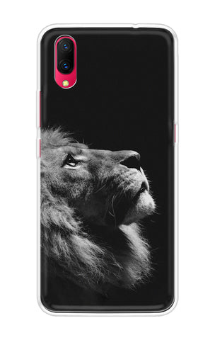 Lion Looking to Sky Soft Cover for Vivo X23