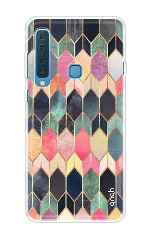 Shimmery Pattern Soft Cover for Samsung A9 2018