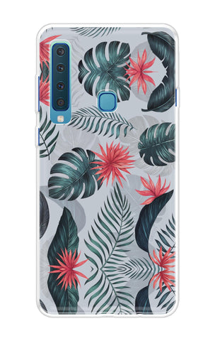 Retro Floral Leaf Soft Cover for Samsung A9 2018