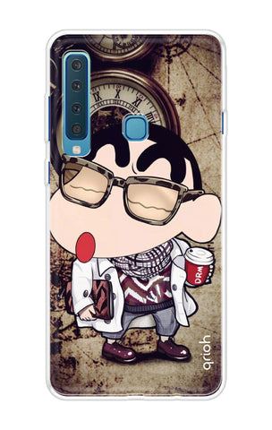 Nerdy Shinchan Soft Cover for Samsung A9 2018
