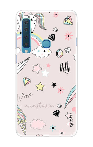 Unicorn Doodle Soft Cover For Samsung A9 2018
