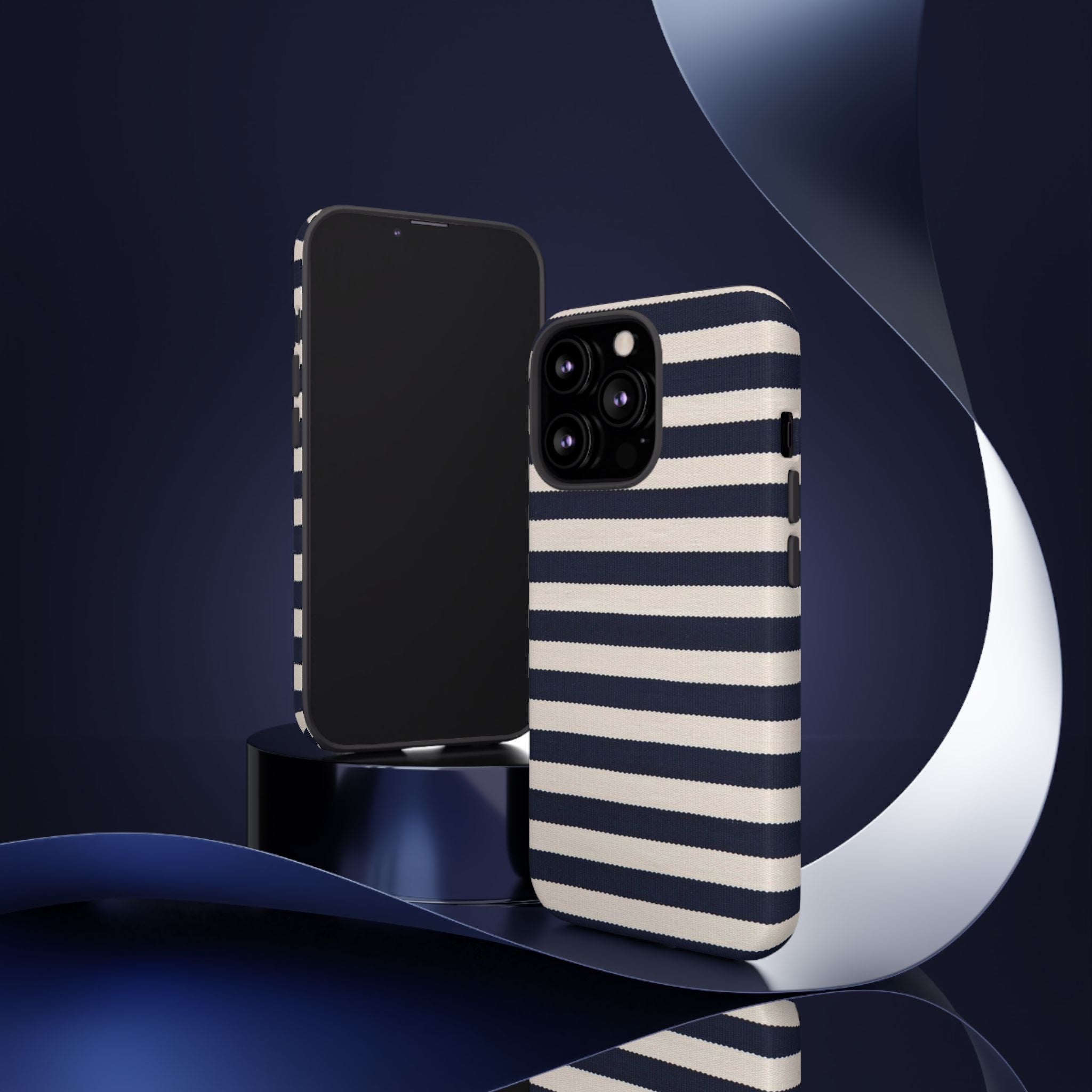 Sailor Stripes Premium Tough Shining Phone Case (Double Layer) Available For All iPhone Models