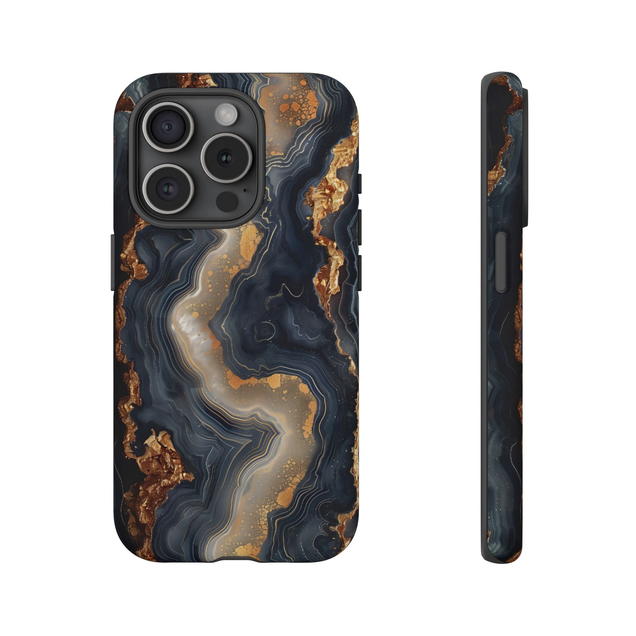 Midnight Agate Premium Tough Shining Phone Case (Double Layer) Available For All iPhone Models