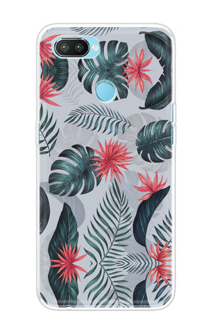 Retro Floral Leaf Soft Cover for Oppo Realme 2 Pro