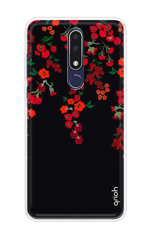 Floral Deco Soft Cover For Nokia 3.1 Plus
