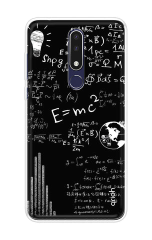Equation Doodle Soft Cover for Nokia 3.1 Plus