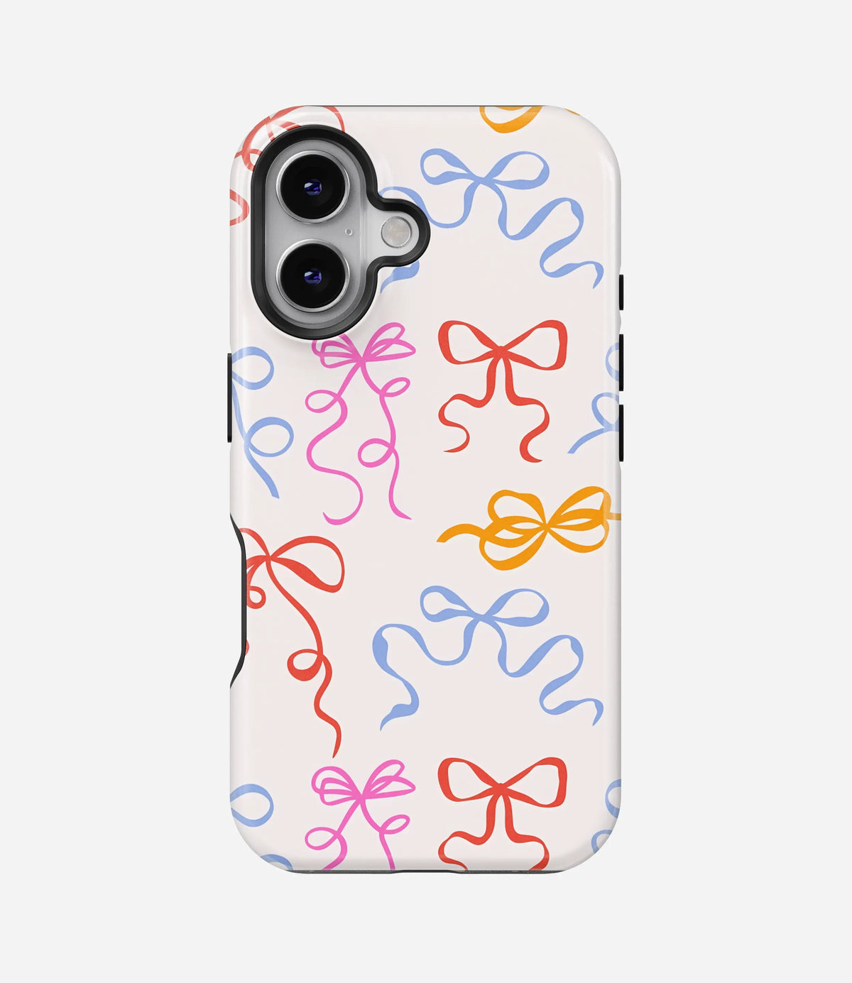 Colorpop Ribbons Premium Tough Shining Phone Case (Double Layer) Available For All iPhone Models