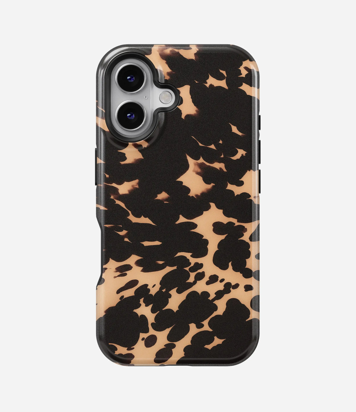 Amber Tortoiseshell Premium Tough Shining Phone Case (Double Layer) Available For All iPhone Models