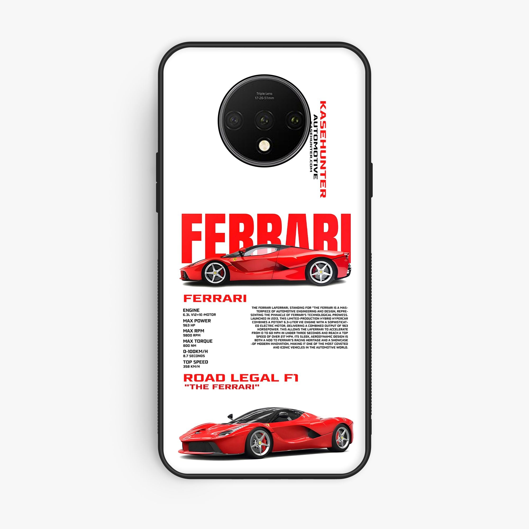 OnePlus 7t - Wallpaper 163 - Premium Printed Glossy Phone Case