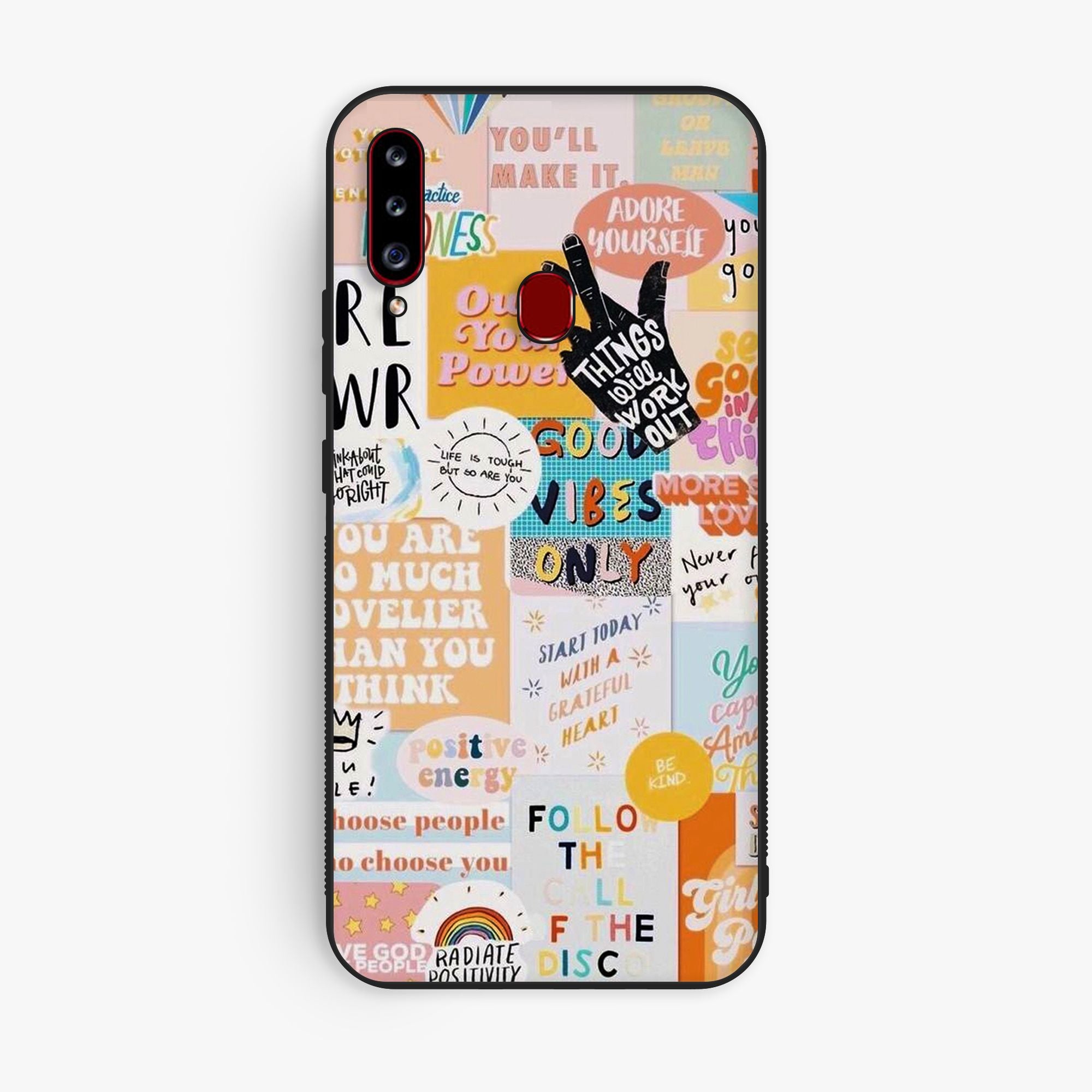 Samsung Galaxy A20s - Wallpaper 011 - Premium Printed Glossy Phone Case