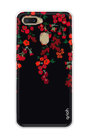 Floral Deco Soft Cover For Oppo A7