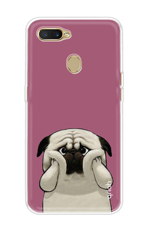 Chubby Dog Soft Cover for Oppo A7
