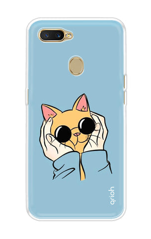 Attitude Cat Soft Cover for Oppo A7