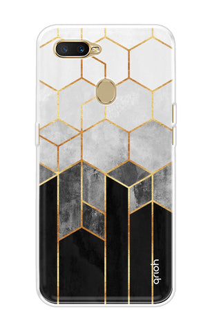 Hexagonal Pattern Soft Cover for Oppo A7