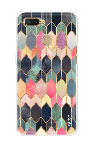 Shimmery Pattern Soft Cover for Oppo A7