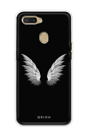 White Angel Wings Soft Cover for Oppo A7