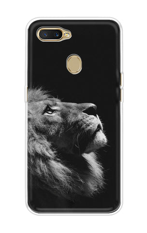 Lion Looking to Sky Soft Cover for Oppo A7