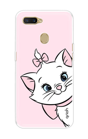 Cute Kitty Soft Cover For Oppo A7