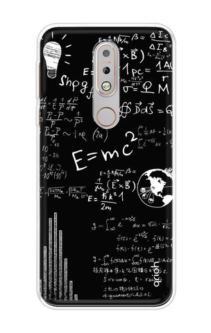 Equation Doodle Soft Cover for Nokia 7.1